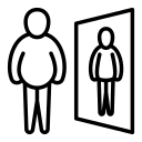 Icona cambiamenti fisici