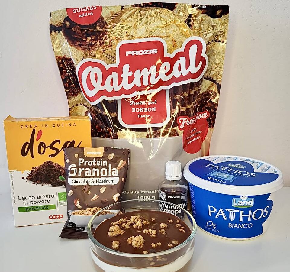Ricetta Porridge proteico gusto Bon Bon!