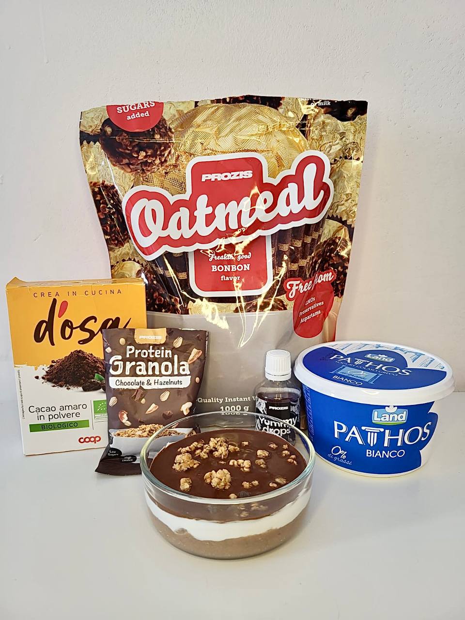 Ricetta Porridge proteico gusto Bon Bon!